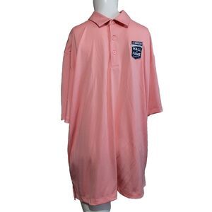 Columbia Golf size XL Polo Shirt Men Hall of Fame Charlotte Nascar Omni Wick
